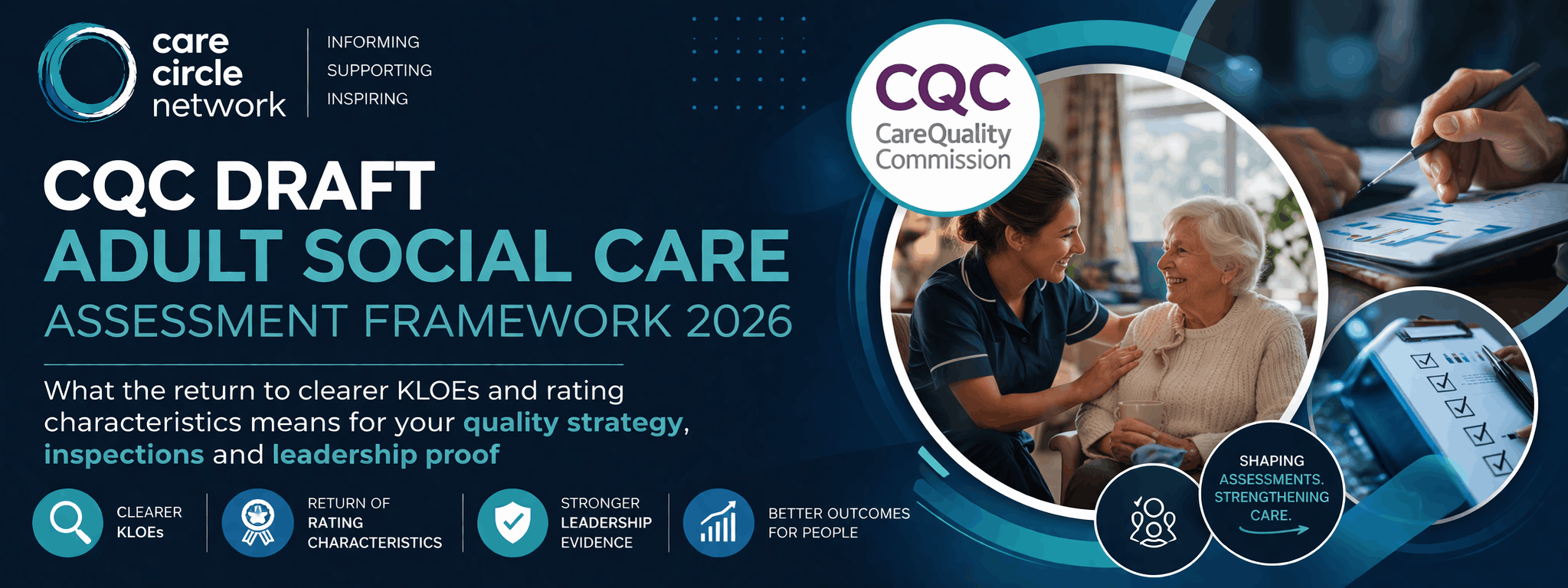 CQC Draft Adult Social Care Assessment Framework 2026: What the Return to Clearer KLOEs and Rating Characteristics Means for Your Quality Strategy, Inspections and Leadership Proof