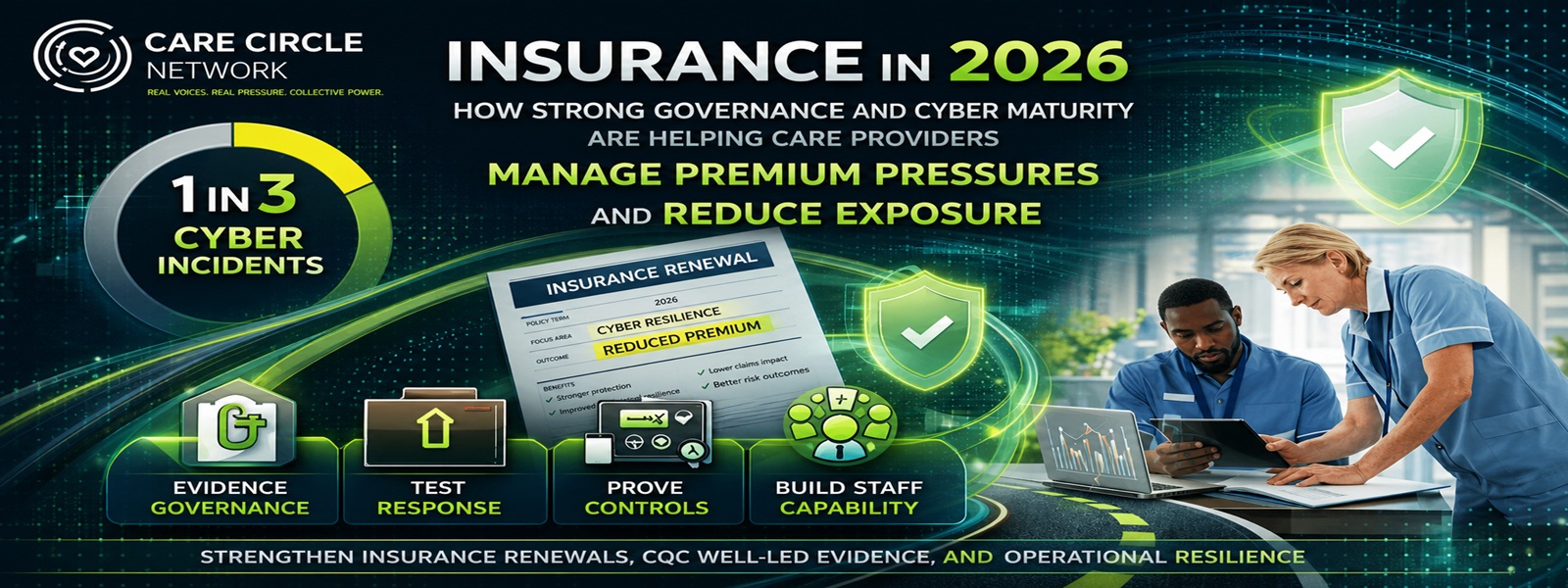 Insurance in 2026: How Strong Governance and Cyber Maturity Are Helping Care Providers Manage Premium Pressures and Reduce Exposure