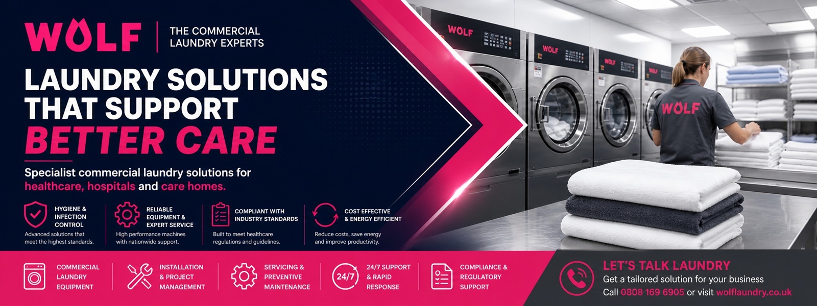 Wolf Laundry commercial laundry equipment