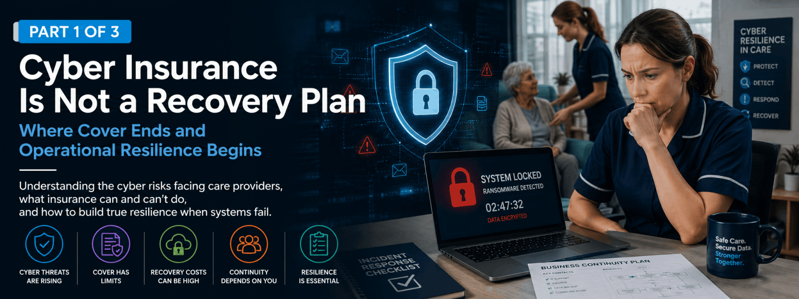 Care Circle Network | Cyber Insurance Is Not a Recovery Plan: Where Cover Ends and Operational Resilience Begins